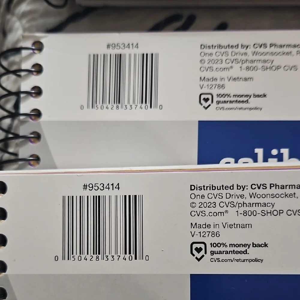 Caliber College Ruled Notebook Various Colors (Two For $9)